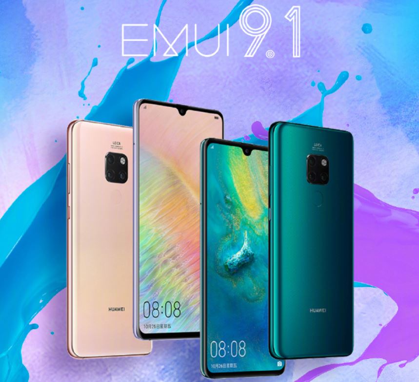 Huawei Mate 20 and Mate 20 Pro getting stable EMUI 9.1 update with 