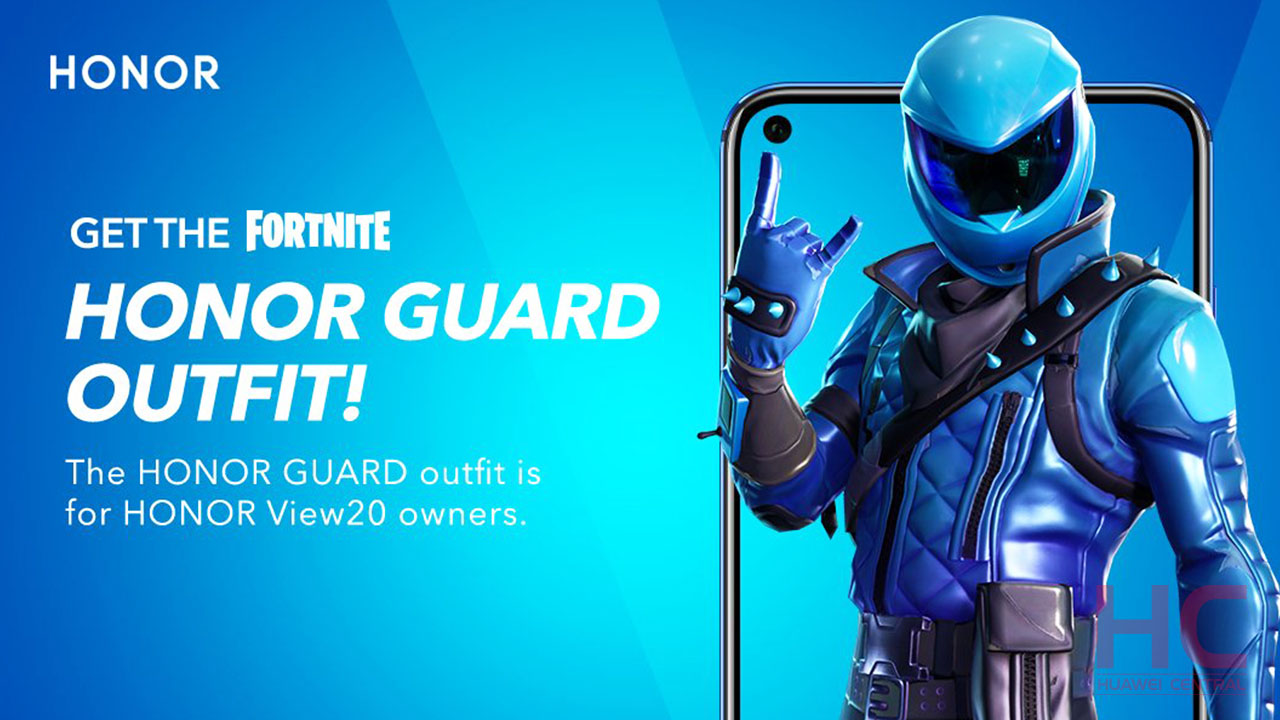 How To Redeem Fortnite S Honor Guard Outfit On Honor V20