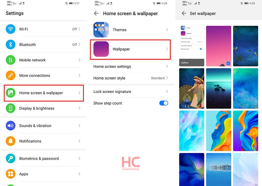 EMUI 10 Tip: How to change wallpaper - Huawei Central