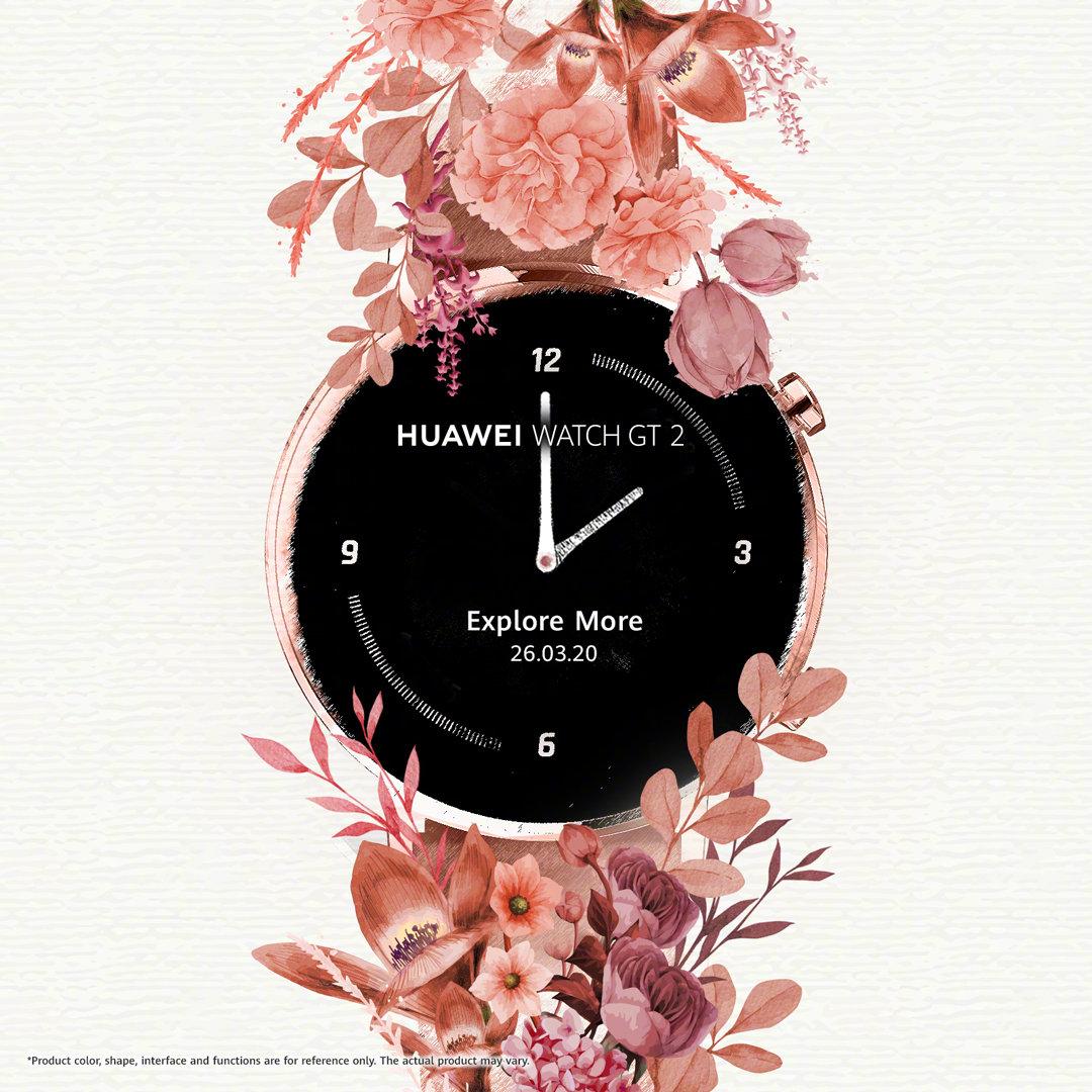 huawei watch gt pink
