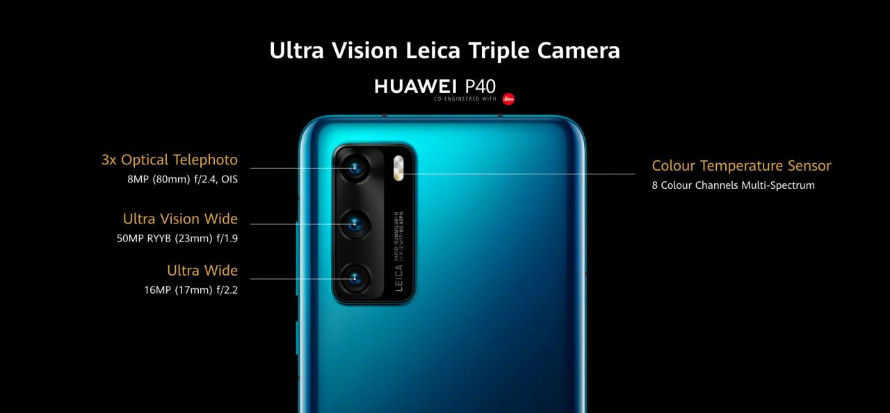 Huawei P40 Series: Ultra Vision Leica Triple, Quad and Penta ...