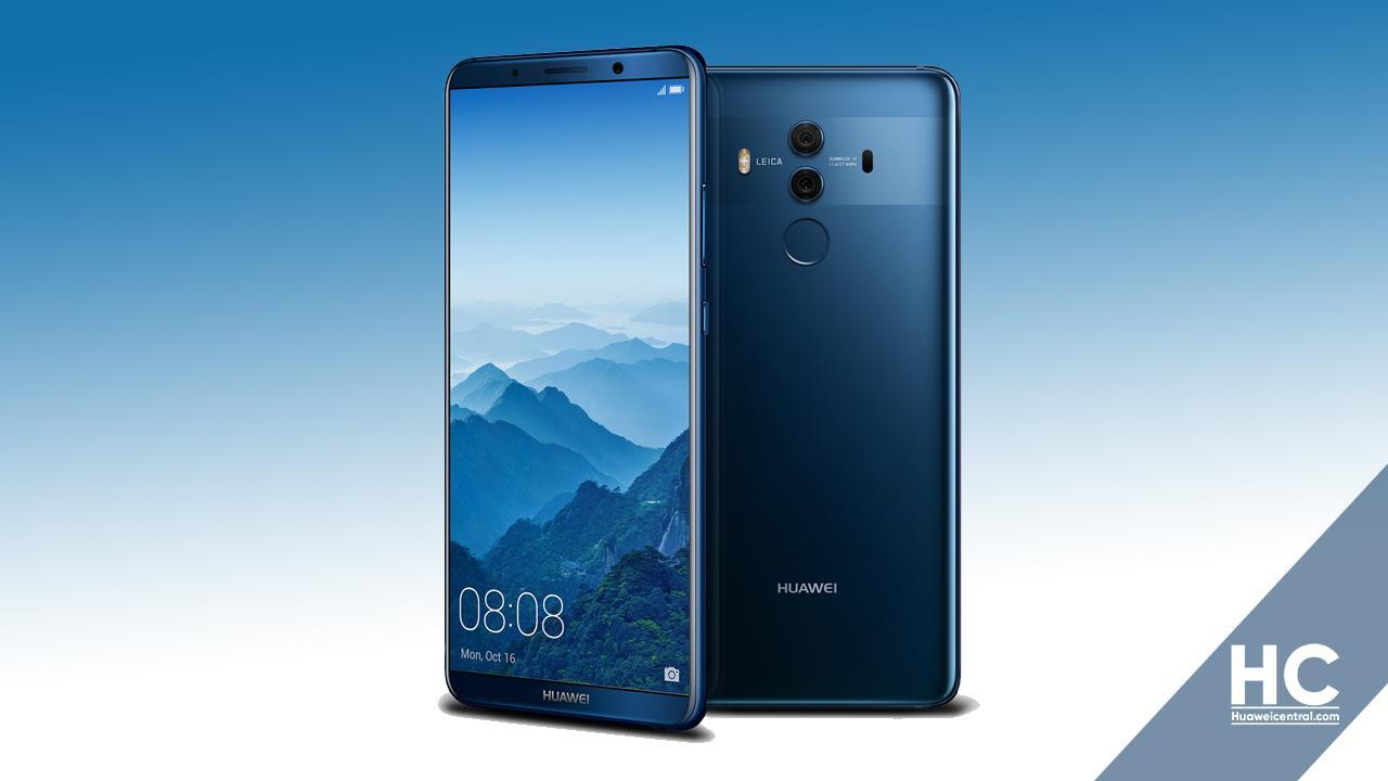 Picknicken van nu af aan krab Huawei Mate 10 Pro users getting a new software update with system and  security improvements - Huawei Central