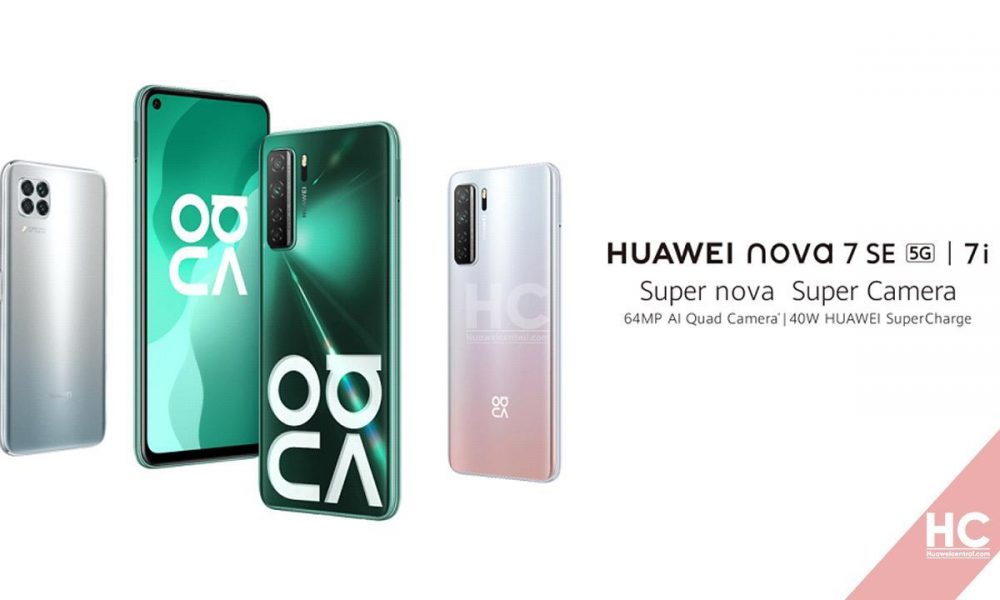 motief Rijp Reclame Huawei Nova 7 SE 5G, Skyline Gray Nova 7i and FreeBuds 3i launches in  Singapore - Huawei Central