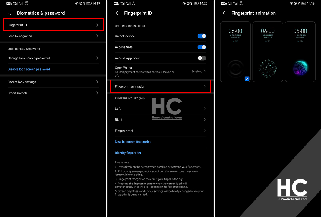 EMUI  Tip: How to change Fingerprint Animation - Huawei Central