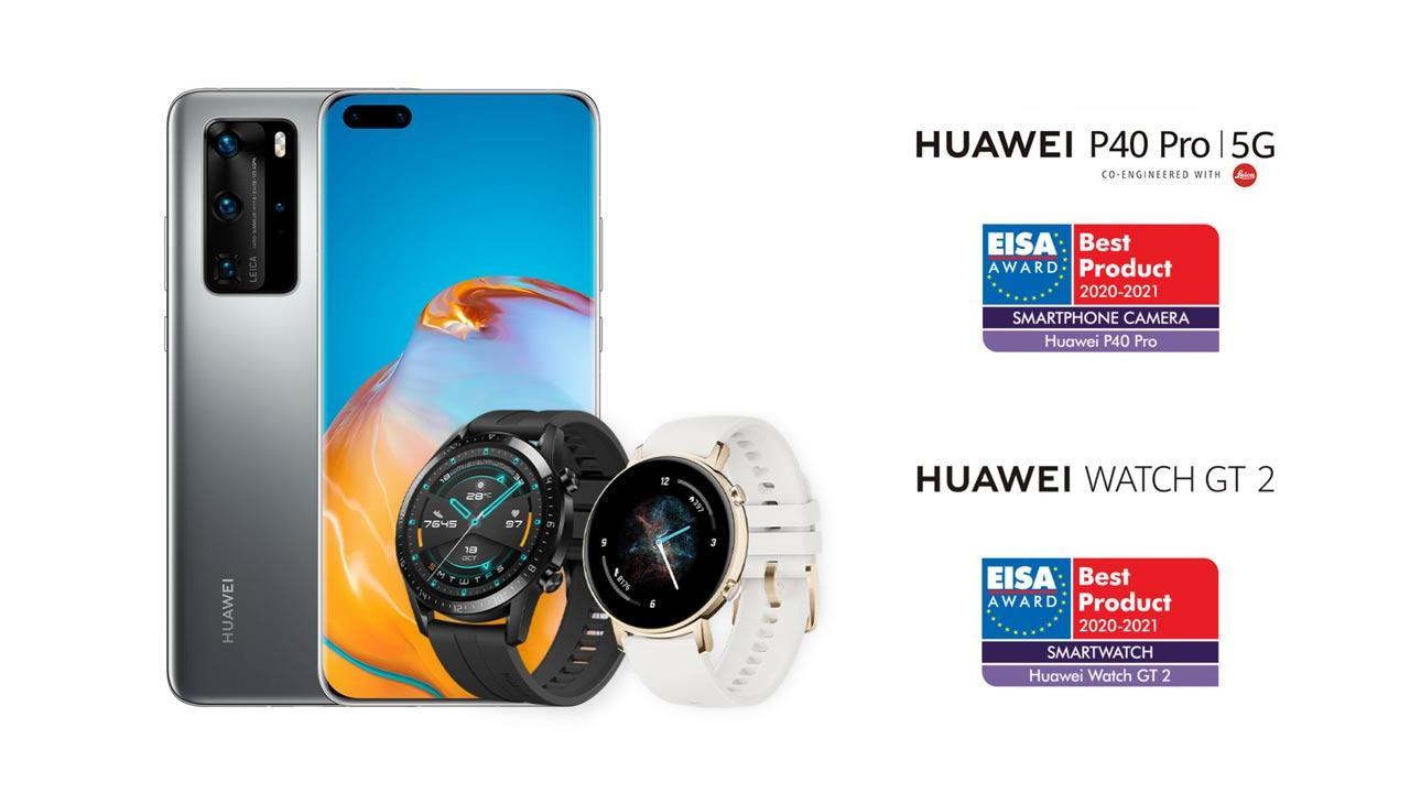 Huawei P40 Pro Wins Eisa Best Smartphone Camera And Watch Gt 2 Wins Best Smartwatch Awards Huawei Central