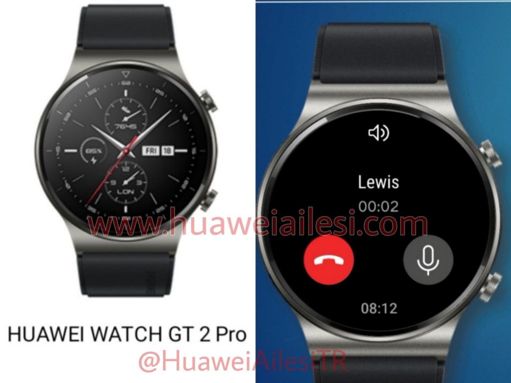 Huawei Watch GT 2 Pro renders leaked, reveals wireless charging
