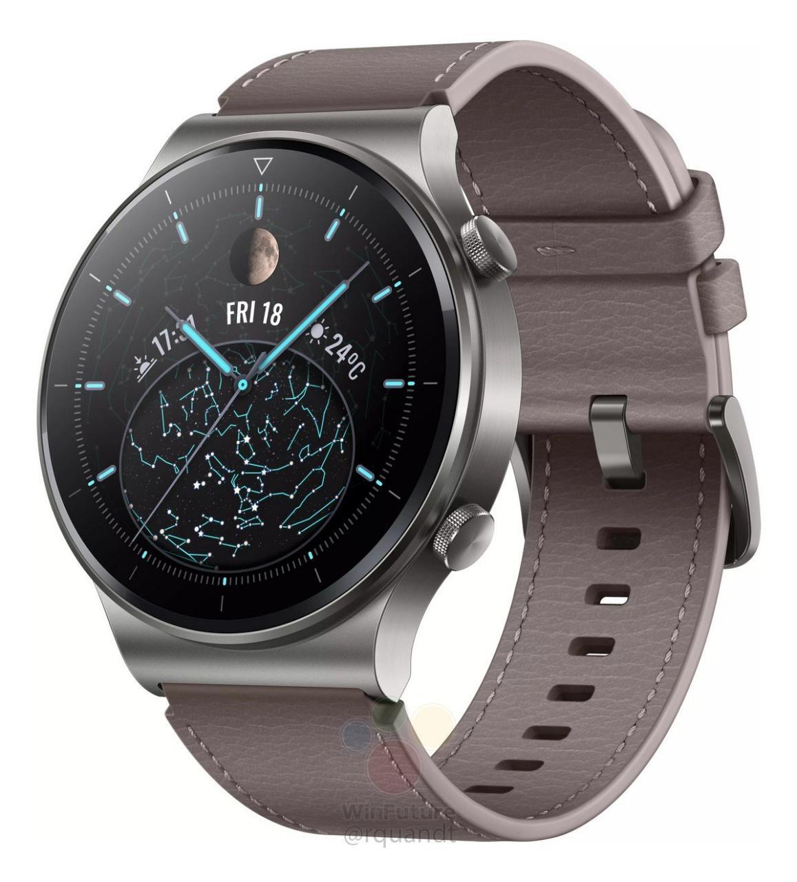 Here are the details and renders of Huawei Watch GT 2 Pro