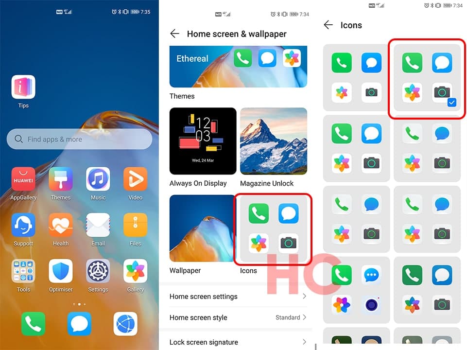 moeder referentie Nevelig EMUI 11 Tip: How to change system icons pack - Huawei Central