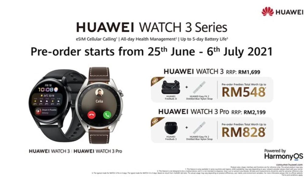 Huawei watch 3 malaysia
