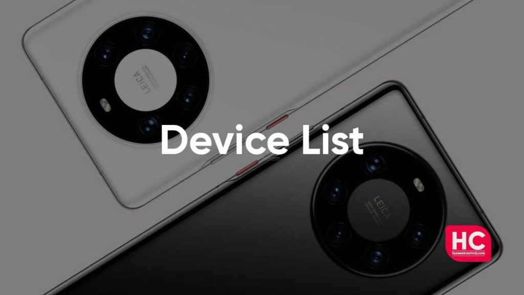 Device List