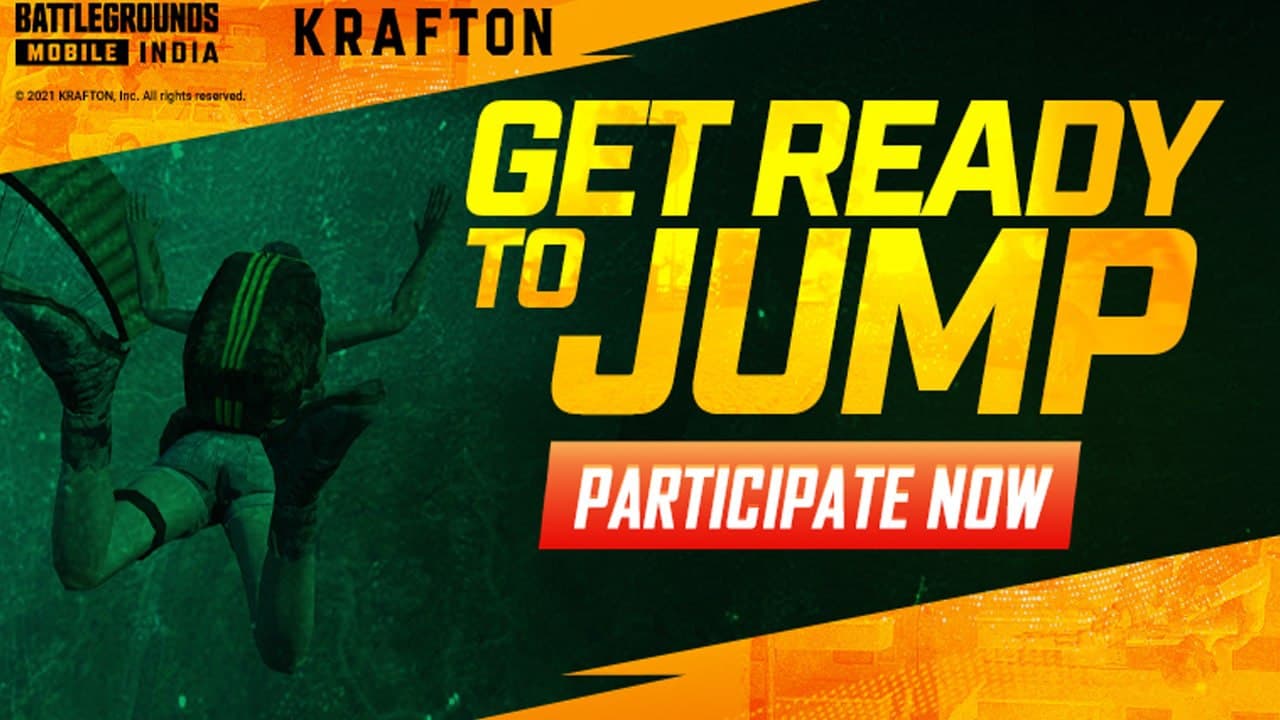 Battlegrounds Mobile Indai Get Ready to Jump contest