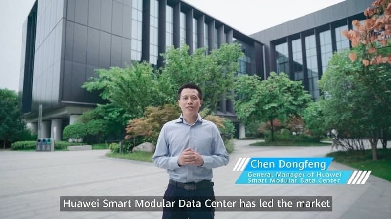 Chen Dongfeng, General Manager of Huawei Smart Modular Data Center