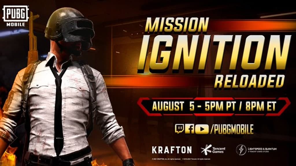 PUBG Mission Ignition Reloaded Event