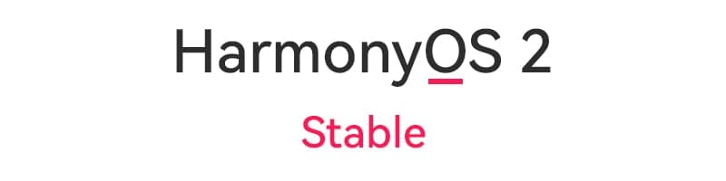 HarmonyOS 2 Stable