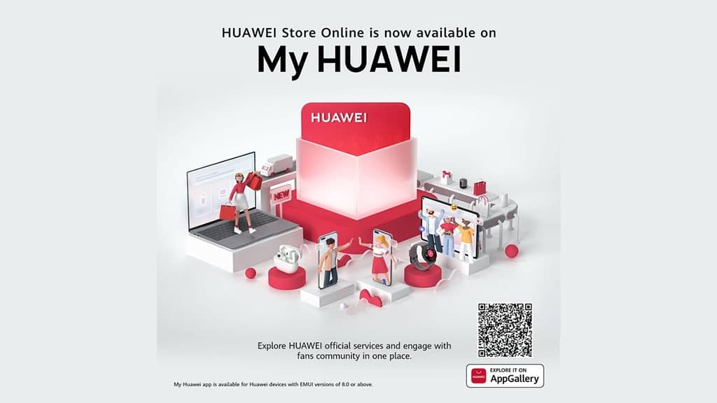 Huawei Store on My Huawei App