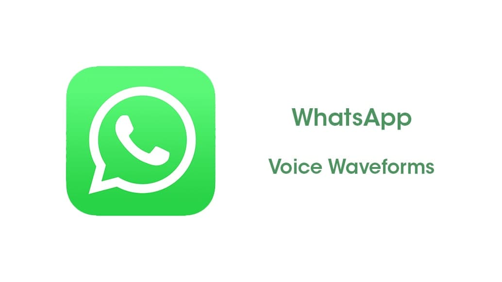 WhatsApp Voice Waveforms