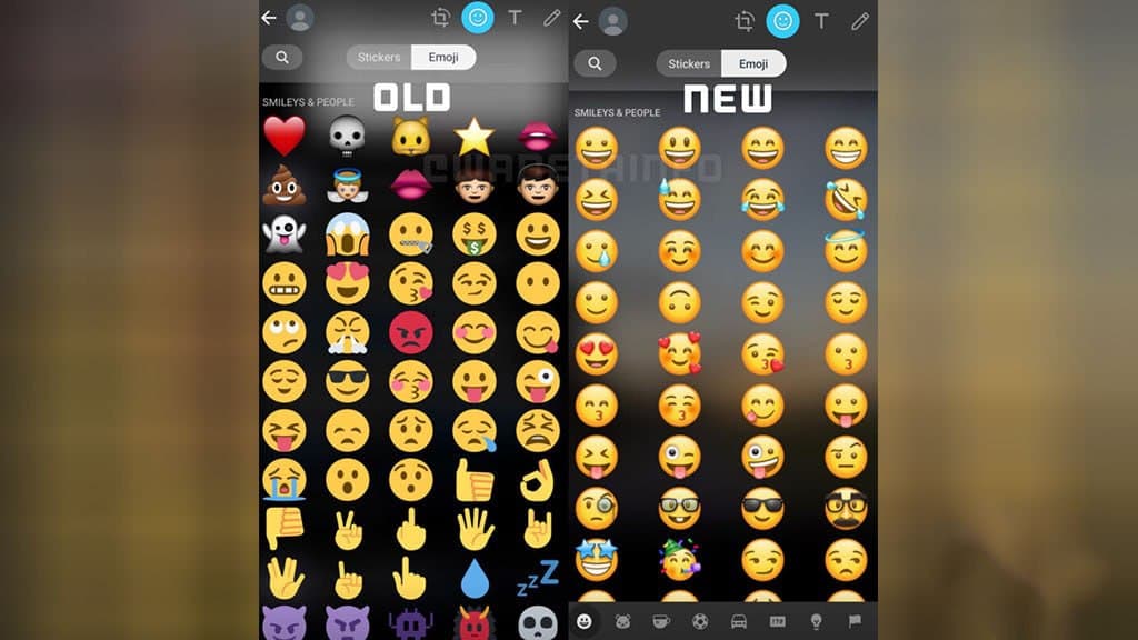WhatsApp Drawing Tools Emojies