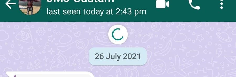 WhatsApp Message Bug Fix