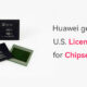Huawei chipset license