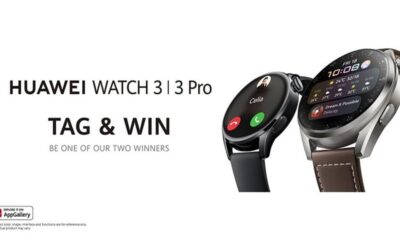 Huawei Watch 3 Tag and Win contest