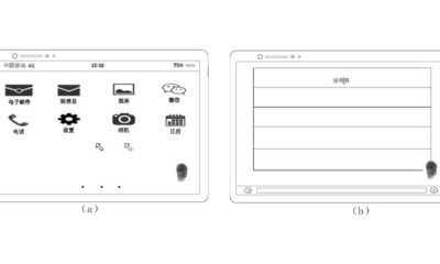 Huawei twisted fingerprint patent