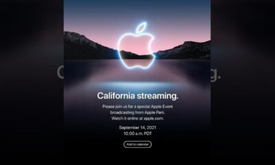 iPhone 13 launch event poster