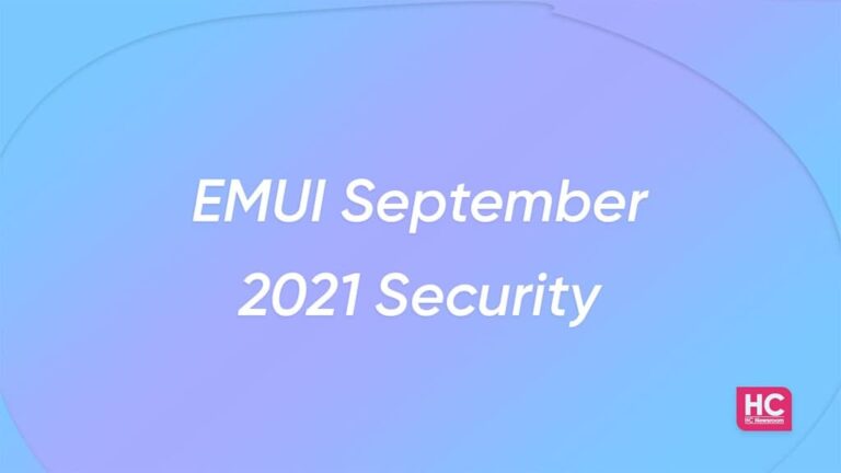 EMUI september 2021 security