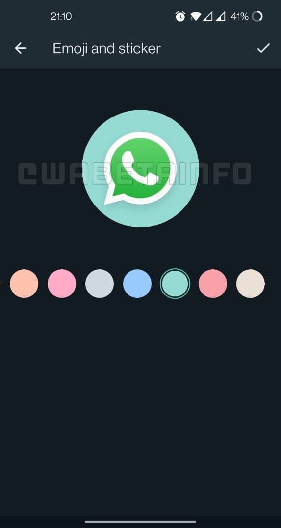 WhatsApp Group icon editor