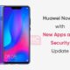 Huawei Nova 3 New update