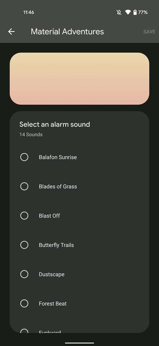 Android 12 Sound App Material You
