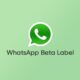 WhatsApp Beta Label