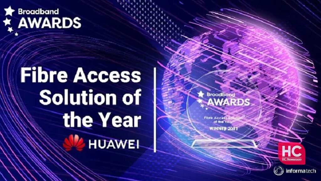 Huawei Fiber Solution Award
