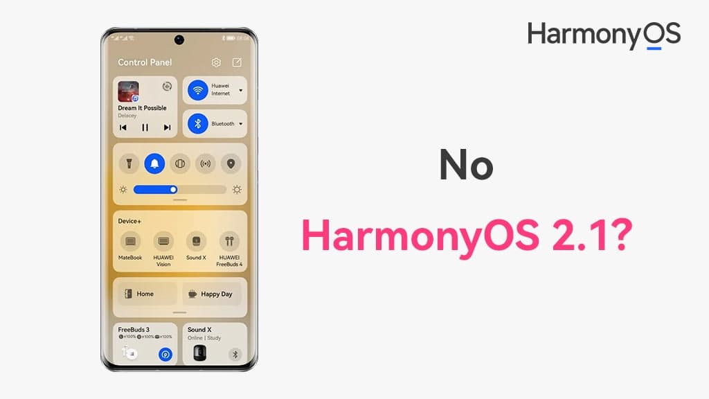No HarmonyOS 2.1