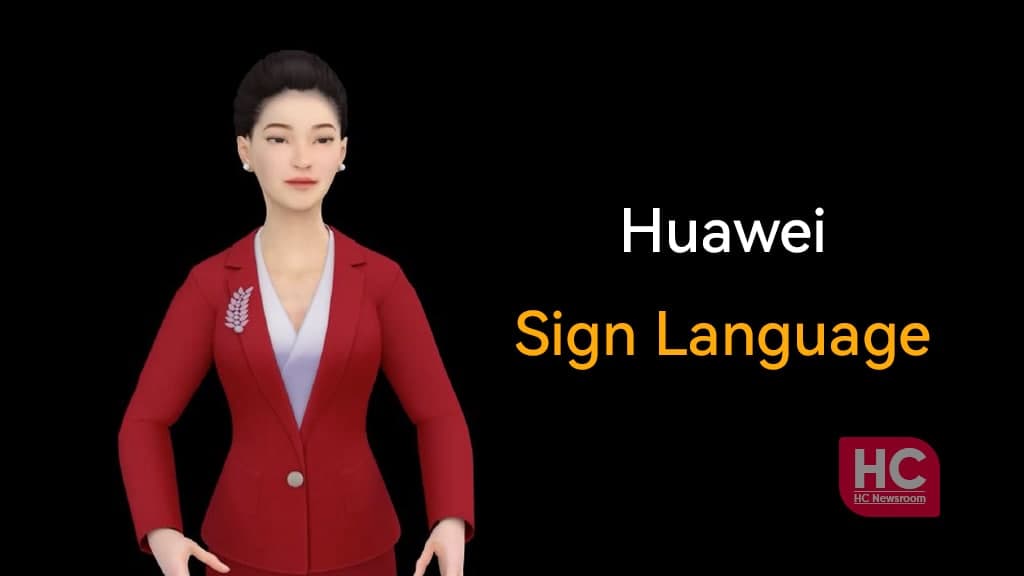 Huawei sign language