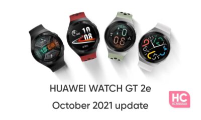 Huawei Watch GT 2e October 2021 Update