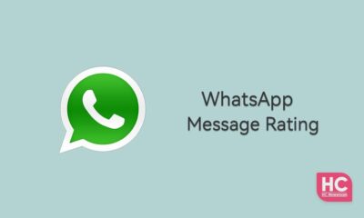 WhatsApp Message rating