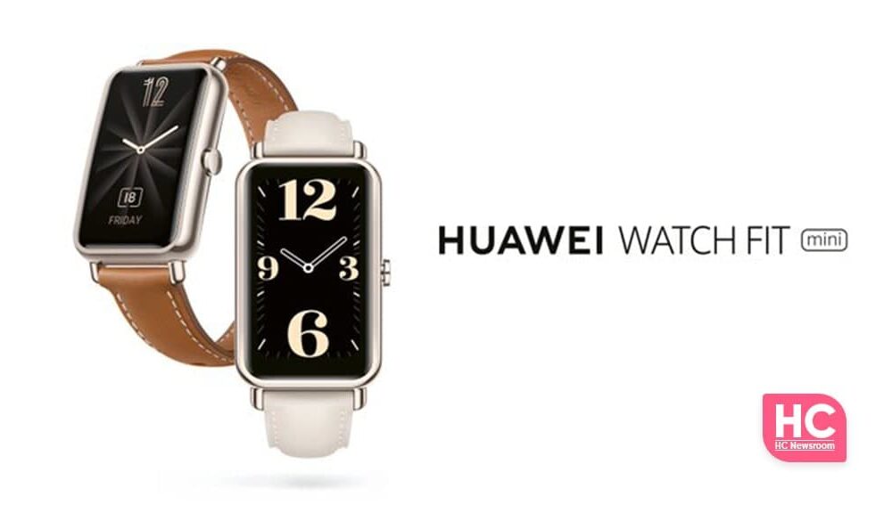 Huawei Watch Fit mini launched, stripped version of Watch Fit 