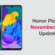 Honor Play 4T November update