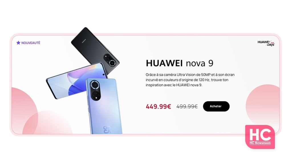 Huawei France smartphones