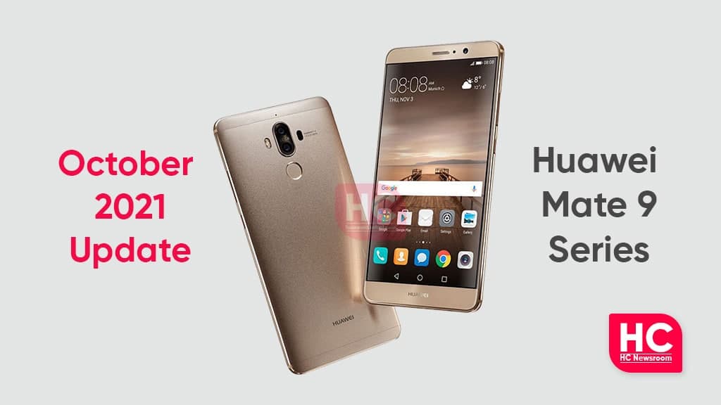 Huawei Mate 9 October 2021 update