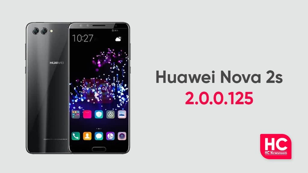 Huawei Nova 2s 2.0.0.125 update