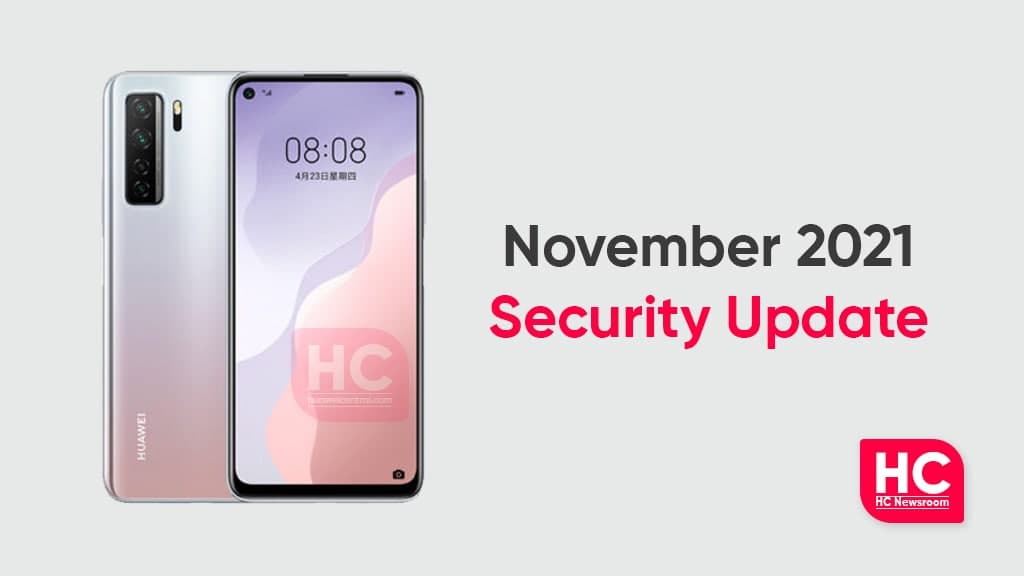Huawei Nova 7 SE Lohas Edition November update