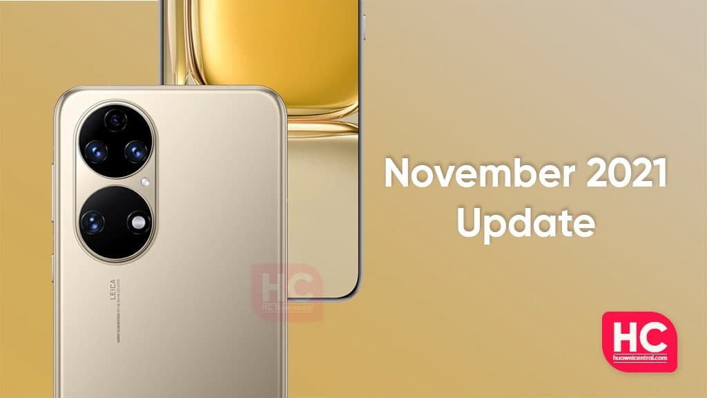 Huawei P50 November 2021 update