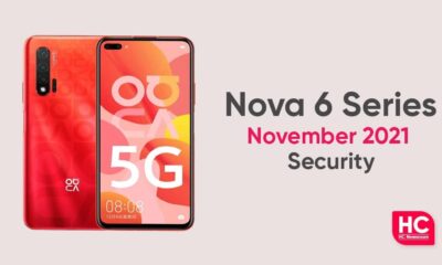 Huawei Nova 6 november 2021 update