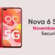 Huawei Nova 6 november 2021 update