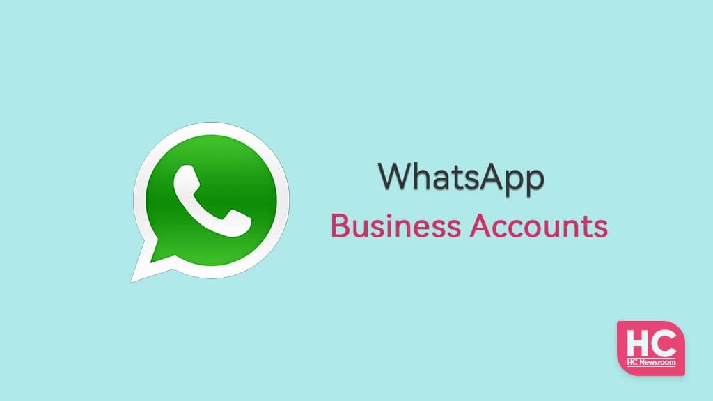 WhatsApp Business accounts