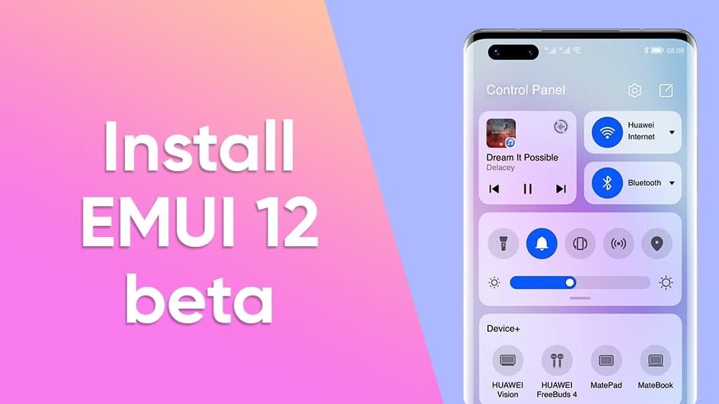 install EMUI 12 beta