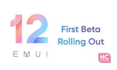 First EMUI 12 beta