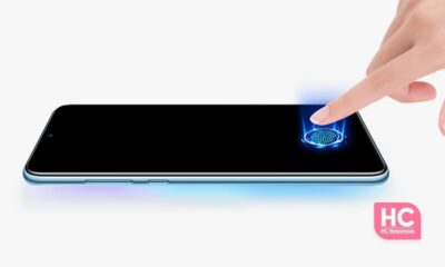 Huawei display fingerprint