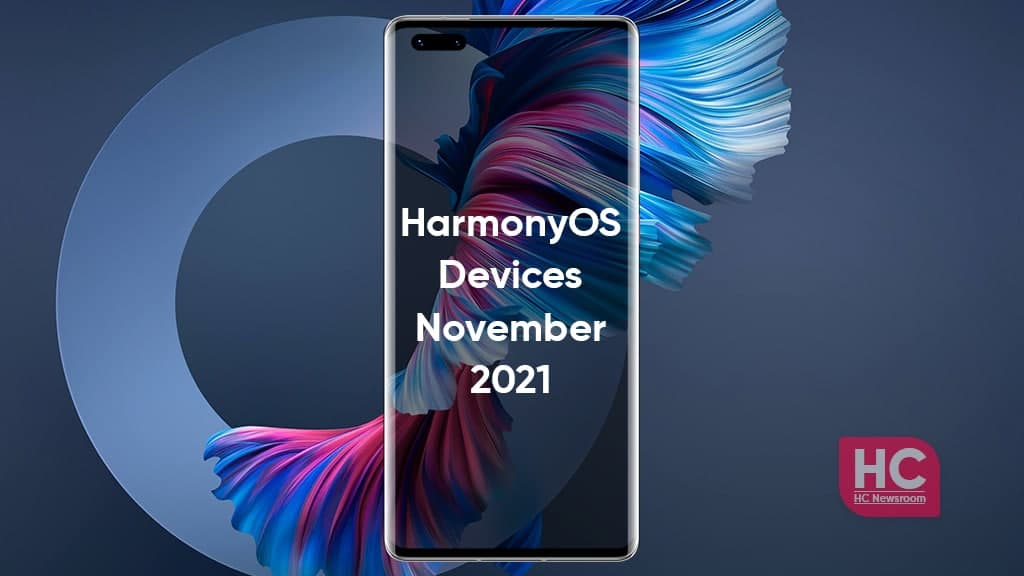 HarmonyOS november 2021 devices